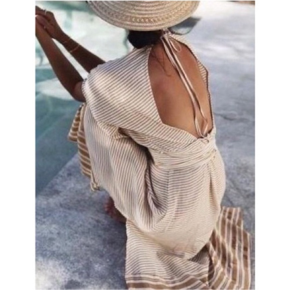 NWT Faithfull the Brand Mustang Midi Dress